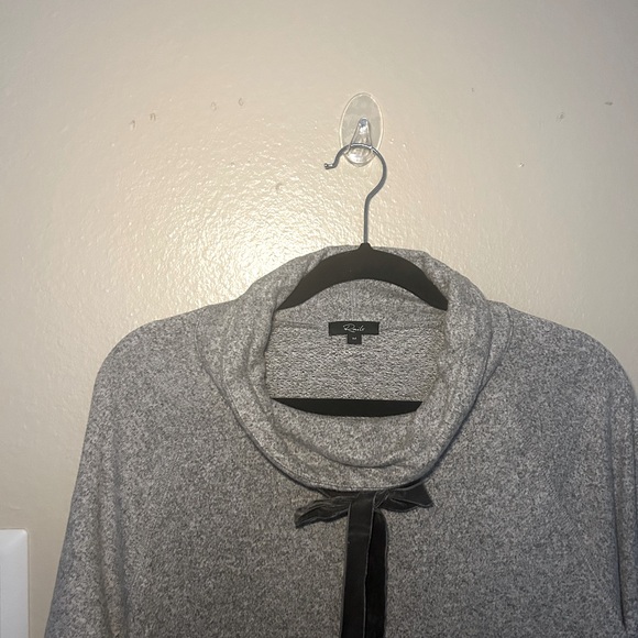 RAILS Faith Melange Grey Long Sleeve Pullover Sweatshirt Women’s, Size M - Picture 4 of 11